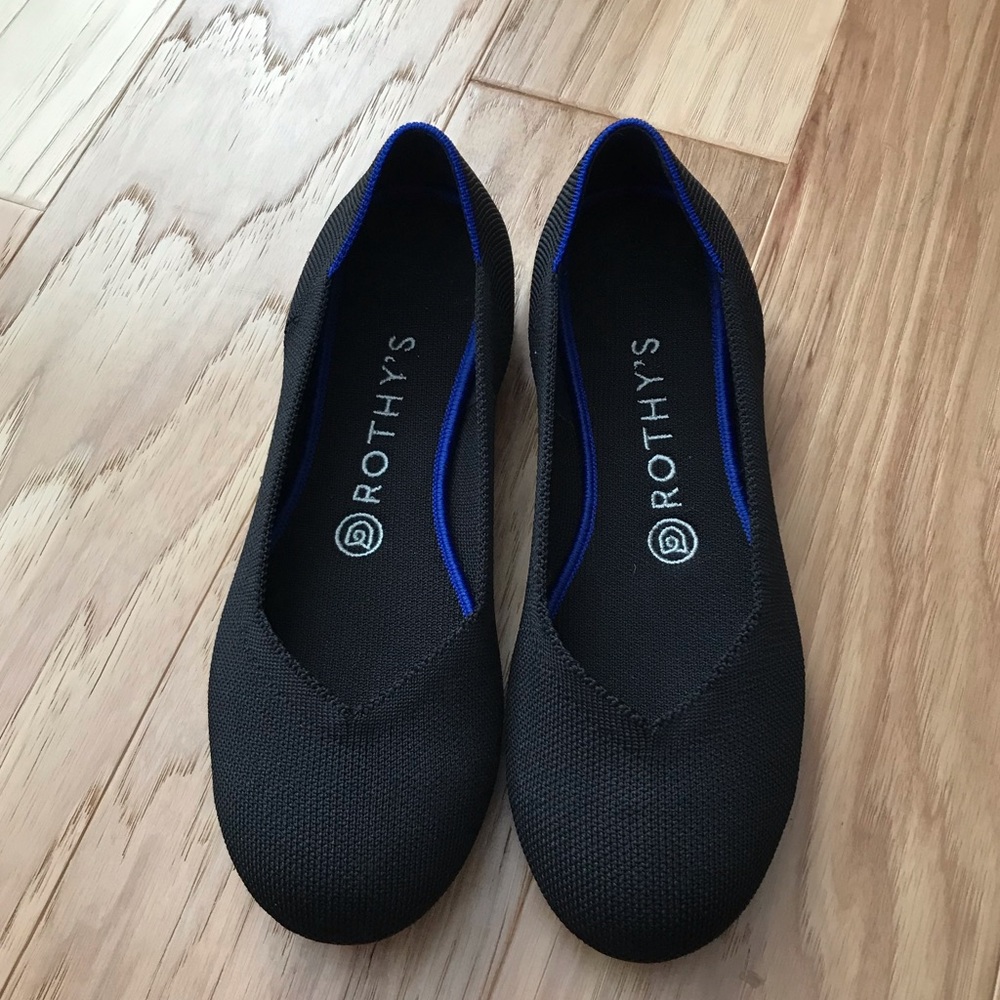 Rothy’s Black Ballet Flats